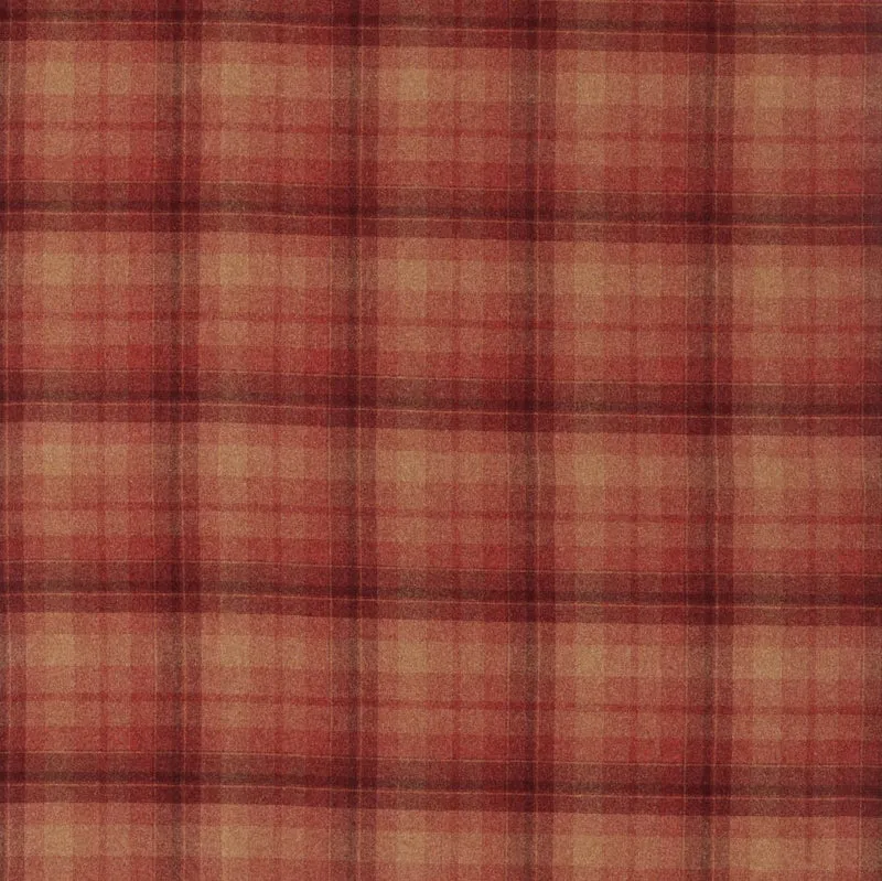 Wool Check Samphrey - russet