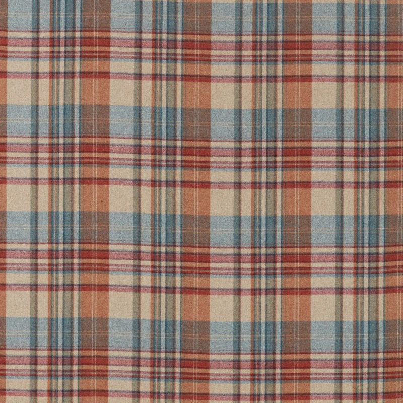 Wool Check Brayndle - russet