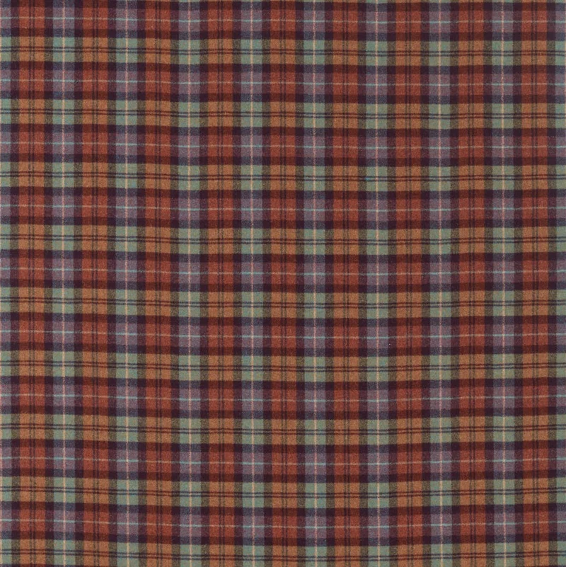 Wool Check Fenton - russet