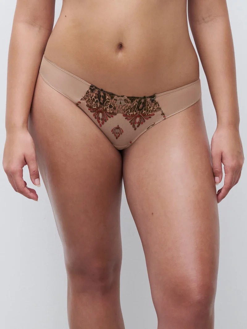 Chantelle - Champs Elysees Tanga mit Katzenmuster