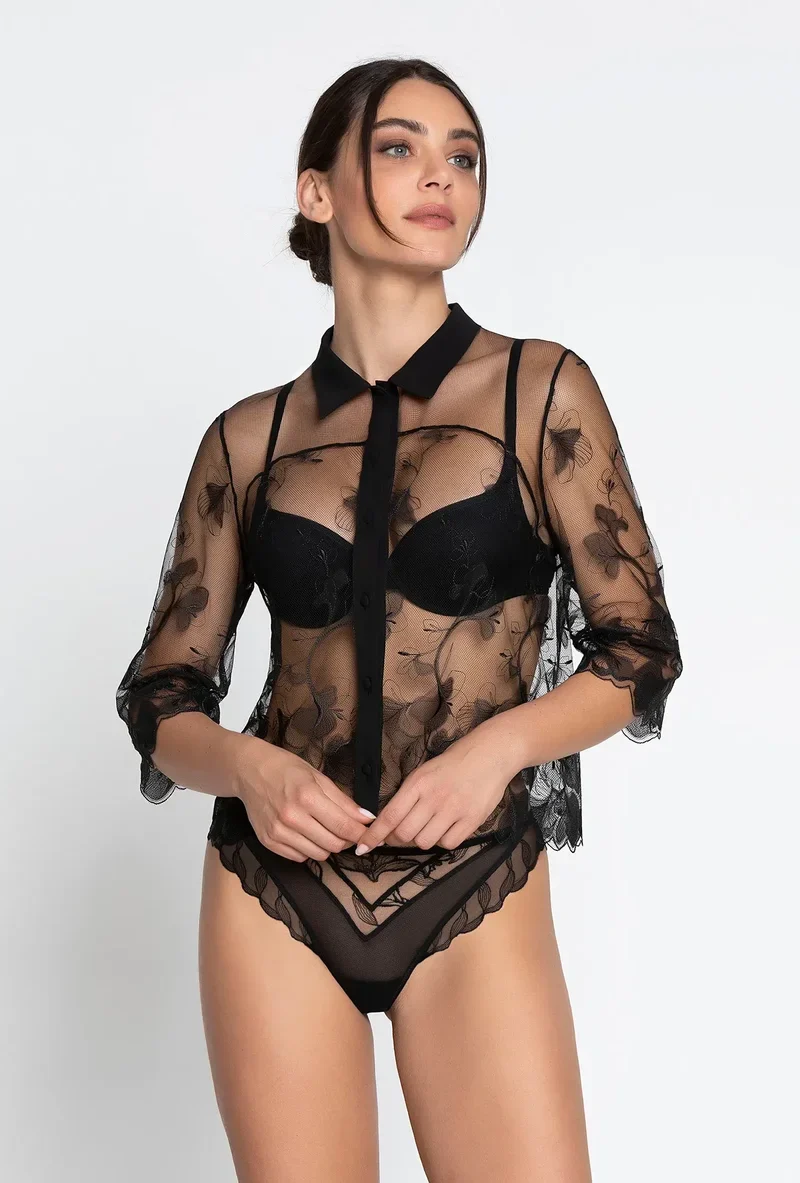 Lise Charmel - Desir Et Volupte Bluse Noir