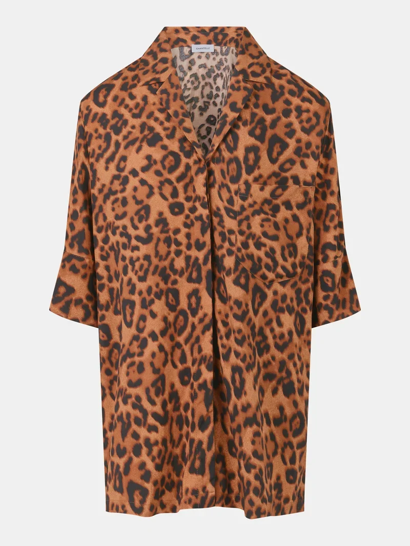 Chantelle - Explore Kurzarmhemd Wild Leopard