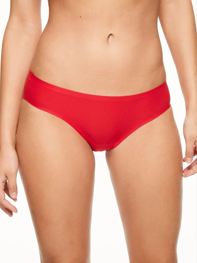 Chantelle - Softstretch Brazilian Slip Mohnrot