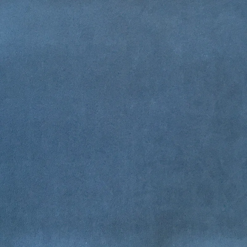 Recycelt Samt - jeansblau