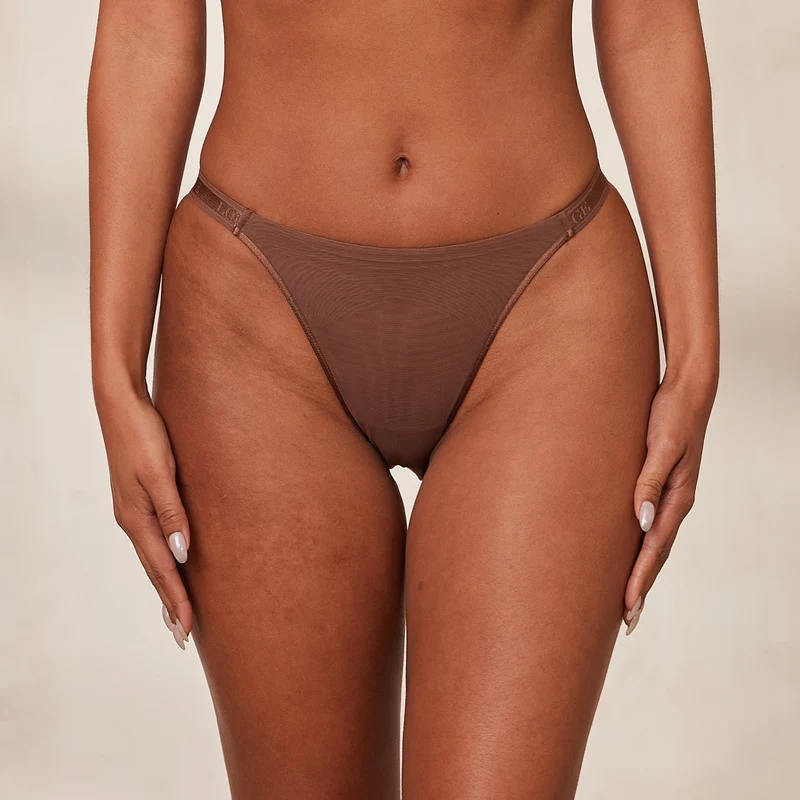 Smooth Mesh Slip - Kastanienfarbe