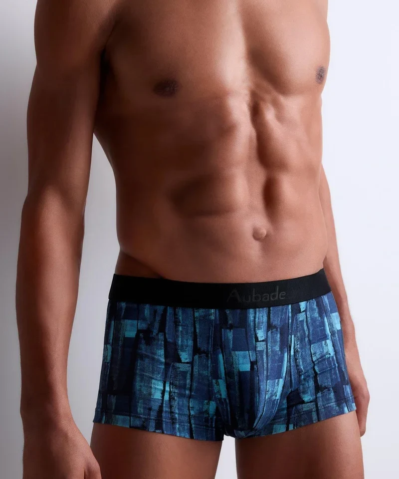 Aubade - Aubade Herrenshorts aus Denim Art