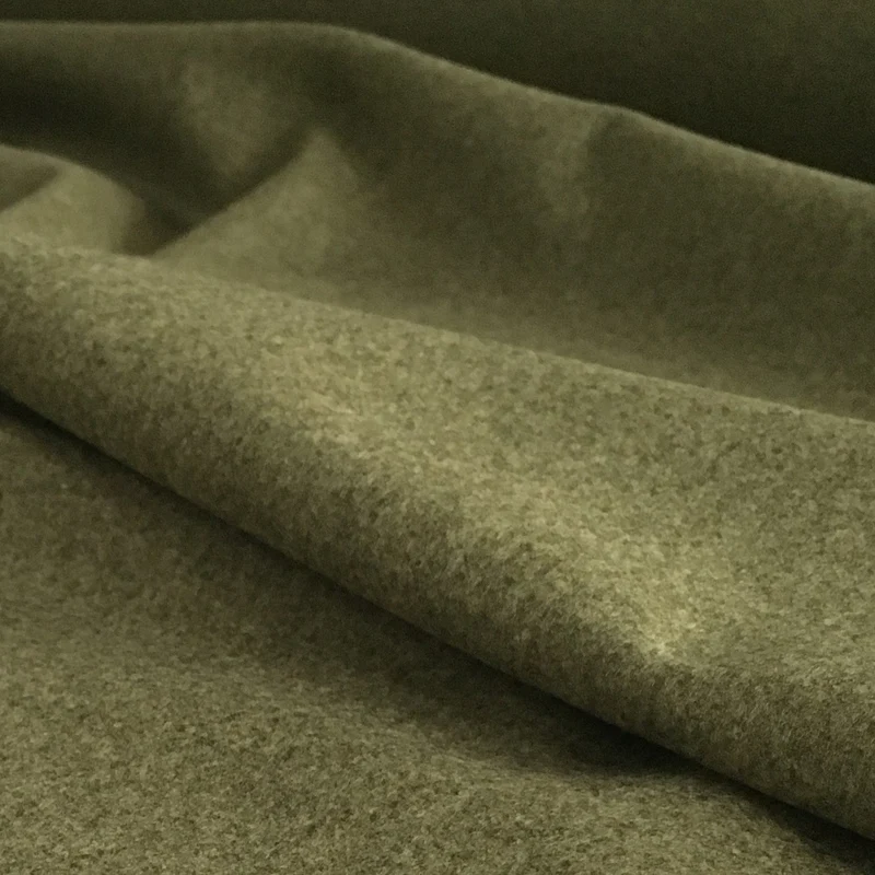 Wollstoff Merino - farngrün