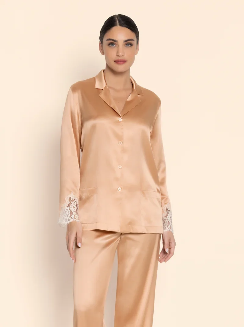 Lise Charmel - Splendeur Soie Pyjamajacke Splendeur Peche