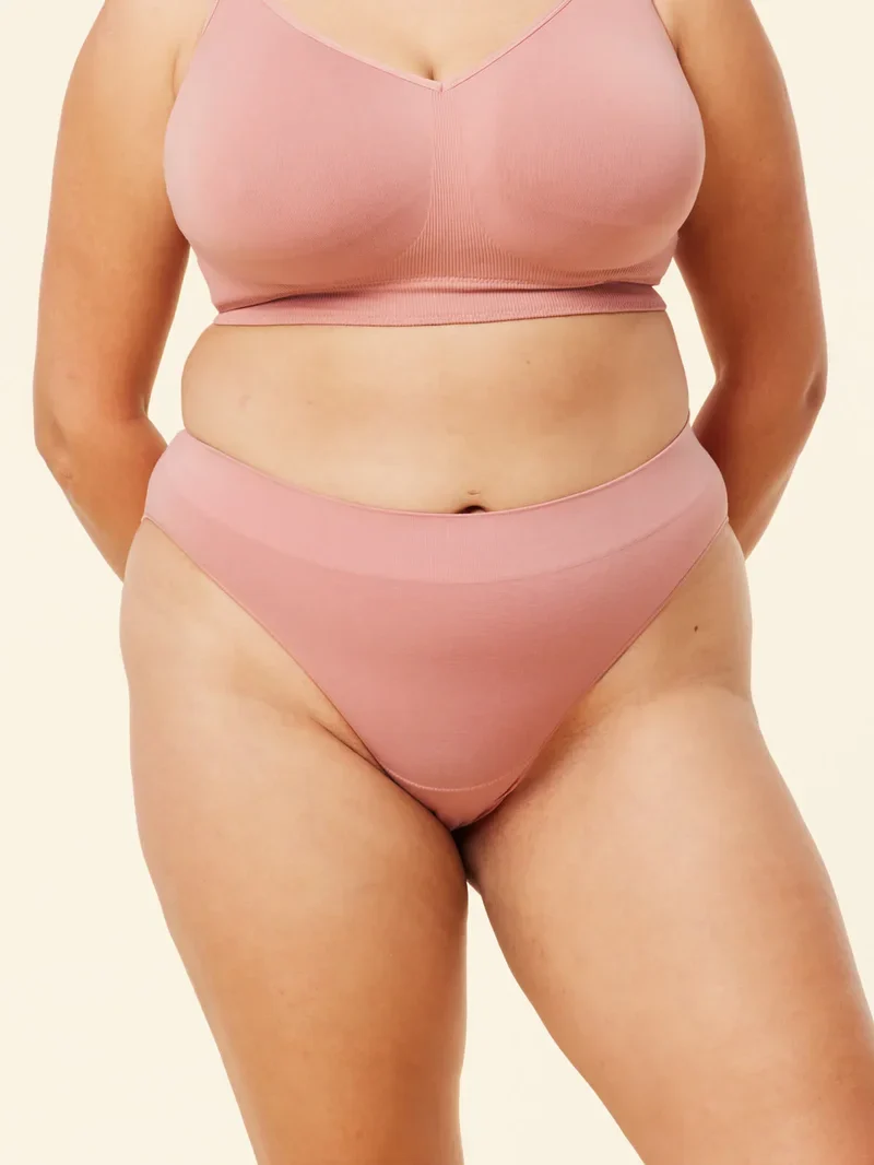 Sugar Candy - Basic Bikini Slip Rosewood