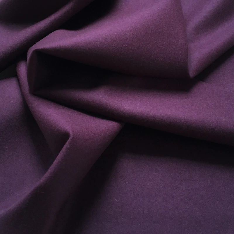 Wollstoff Merino - pflaume