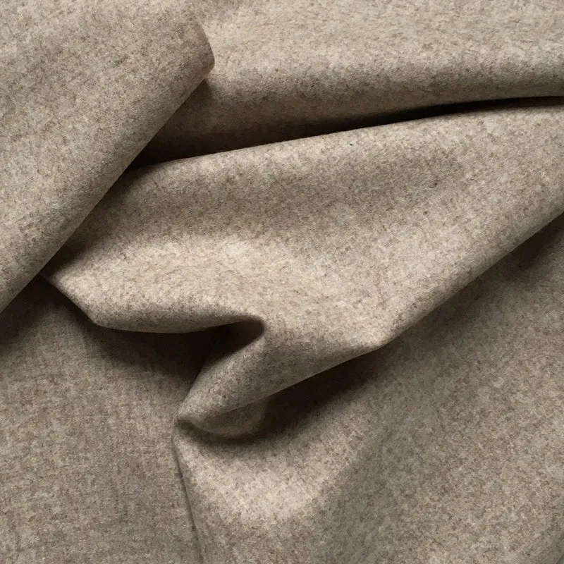 Wollstoff Merino - creme melange