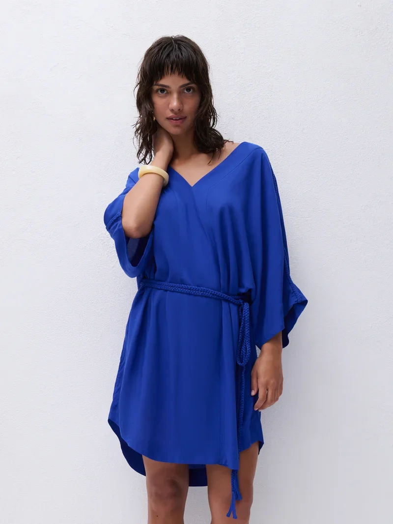 Chantelle Swimwear - Influence Short Kaftan Greek Blue