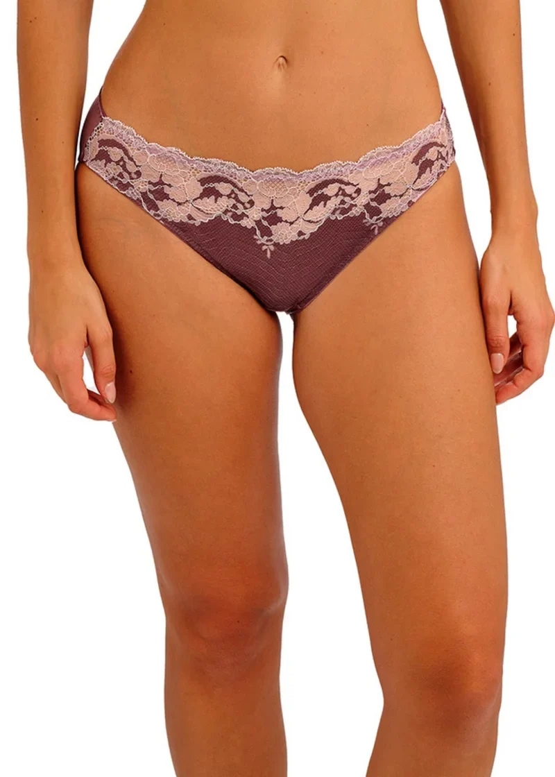 Wacoal – Modern Affair Bikini-Slip Rosenbraun/Halsrosa