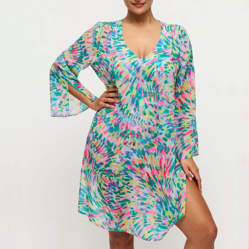 PrimaDonna Bademode - Douala Bademodenkaftan im Impressionismus-Stil Sommer