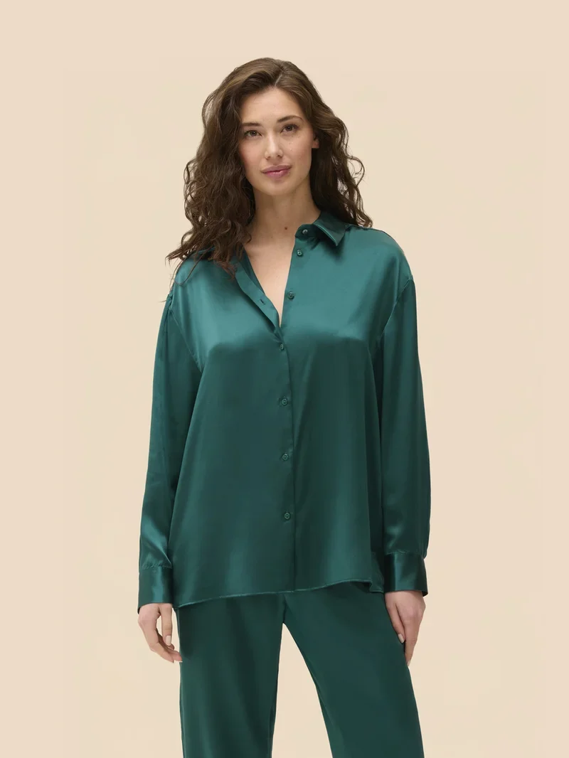 Simone Perele – Love Me Shirt Smaragdgrün