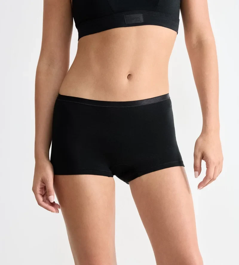 Sloggi - Go Daily Baumwollshorts Schwarz