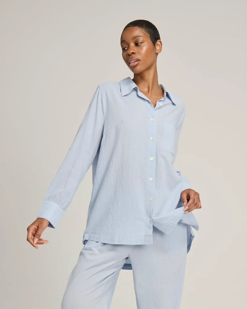 Nudea - Midi-Hemd Sky