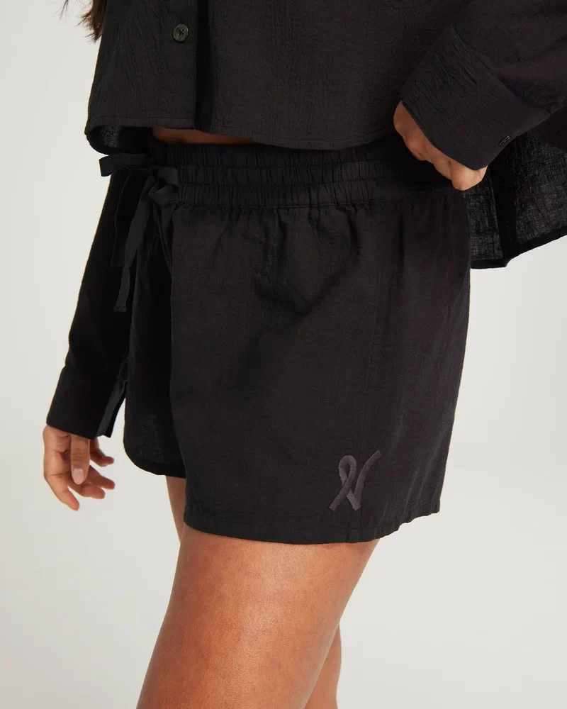 Nudea - Klassische Boxershorts Schwarz