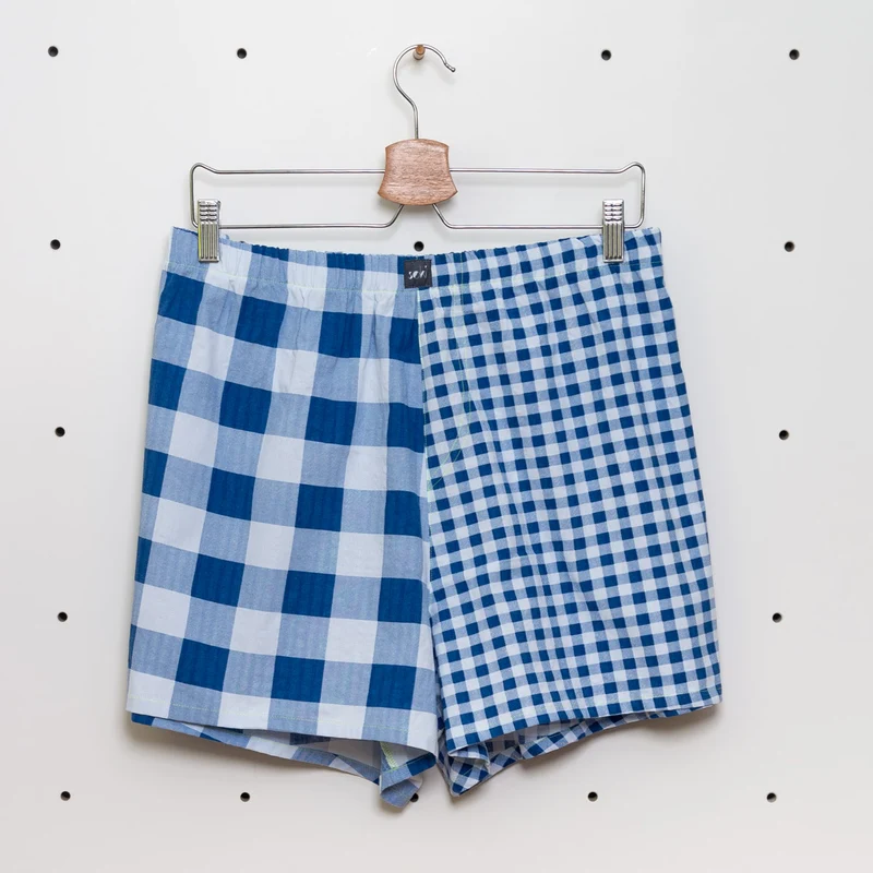 soki Upcycling Boxershorts – Unikat aus Bettwäsche Gr. XXL - Made in Germany