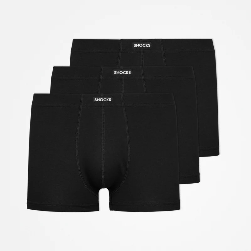 Retro Boxershorts | Schwarz