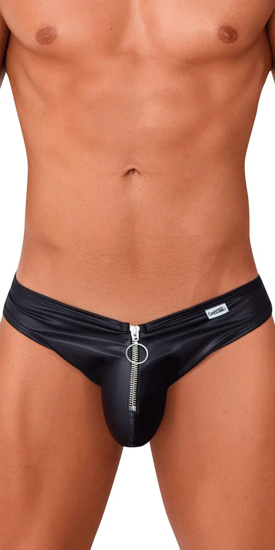 Candyman 99753 Fringe Jockstrap Black