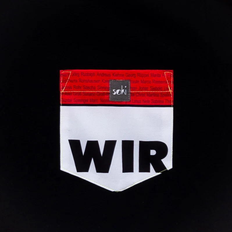Nachhaltiges Pocket T-Shirt Gr. XXXL - Made in Germany