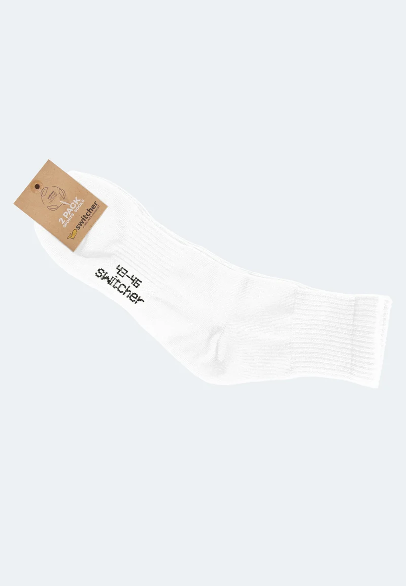 129 Gym - Mittelhohe Sportsocken Duo Pack