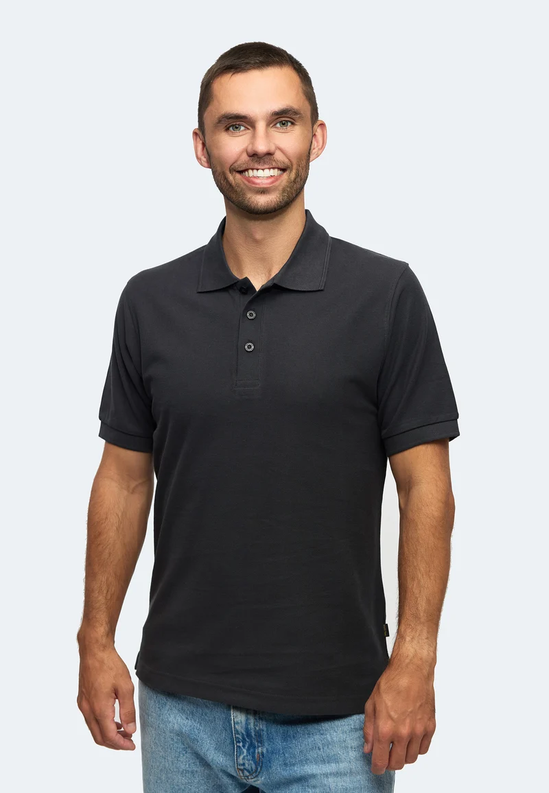 4911 John – Premium Piqué Poloshirt Herren