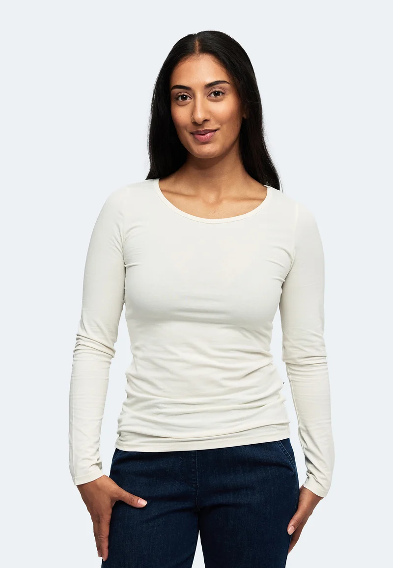 Stretch Langarm-T-Shirt Liliane