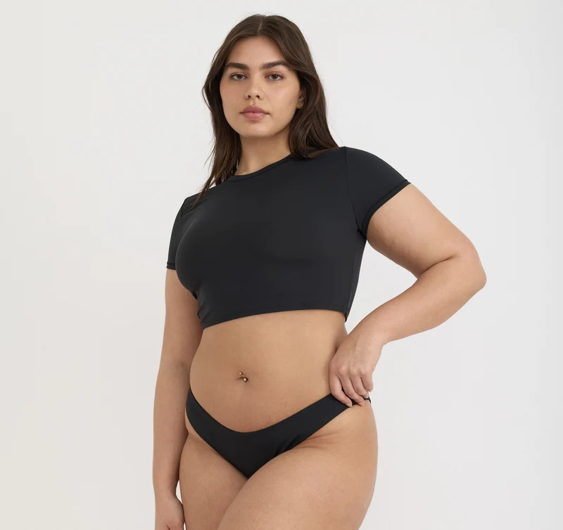 Swim Crop Tee