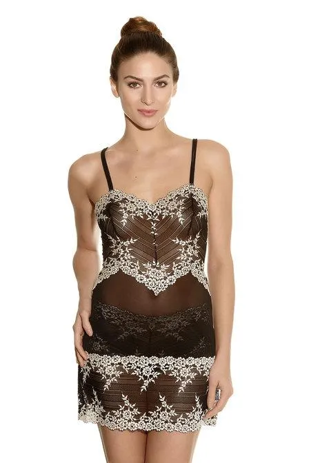 Wacoal - Embrace Lace Chemise Schwarz