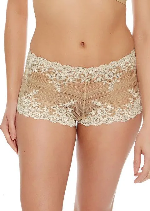 Wacoal - Embrace Lace Boy Short Naturally Nude / Elfenbein