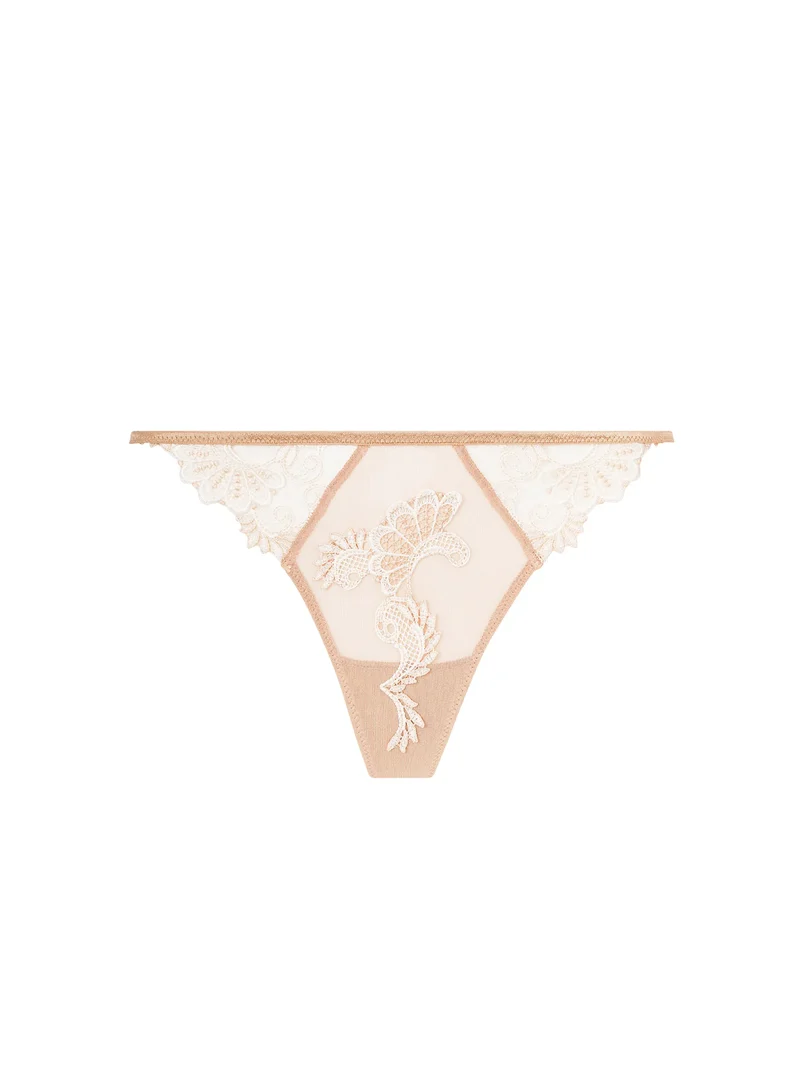 Lise Charmel - Dressing Floral Sexy String Ambre Perlmutt