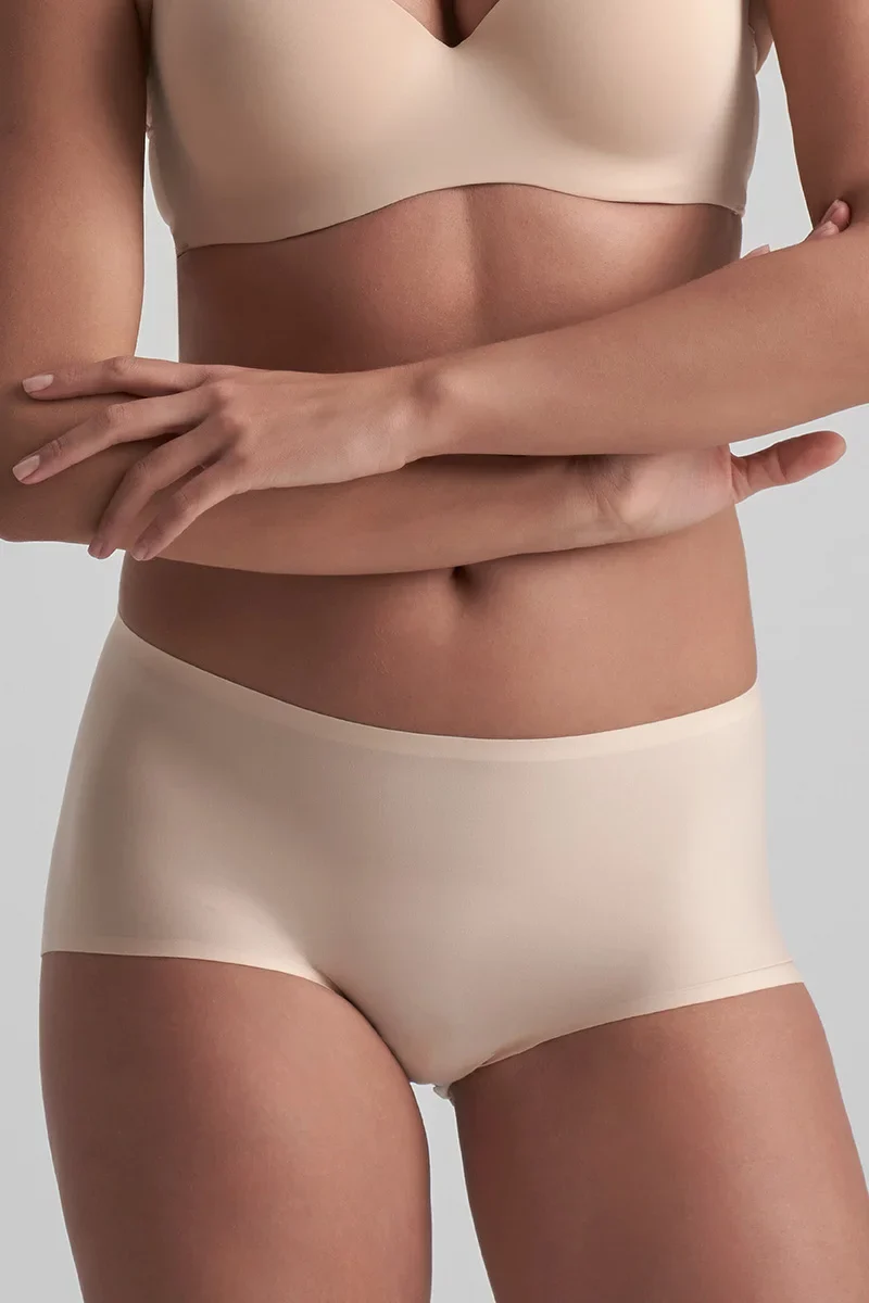 ByeBra - Uni Stretch (Einheitsgröße) Uni Stretch Boxer Beige