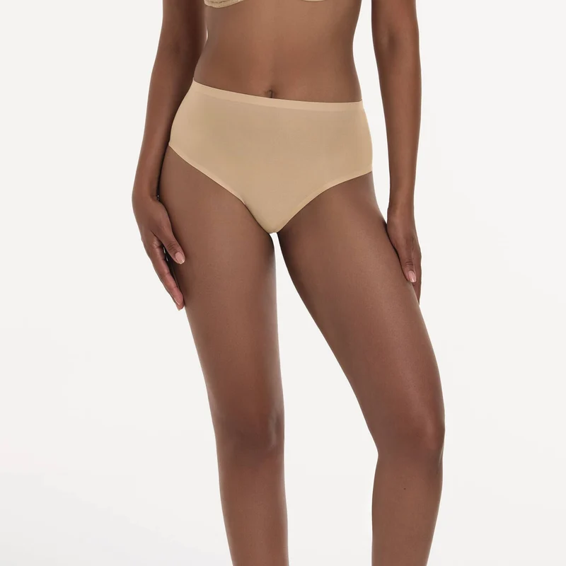 Anita – Essential High Waist Thong Desert