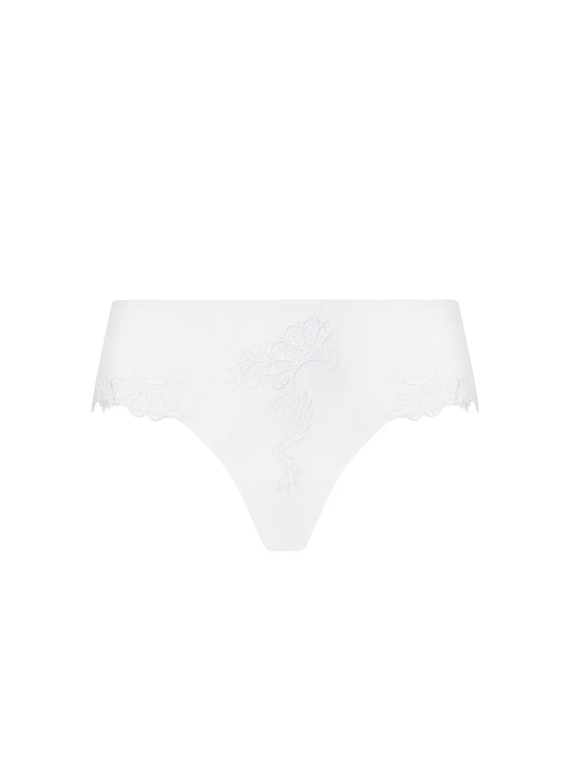 Lise Charmel – Dressing Floral Boyshort Blanc