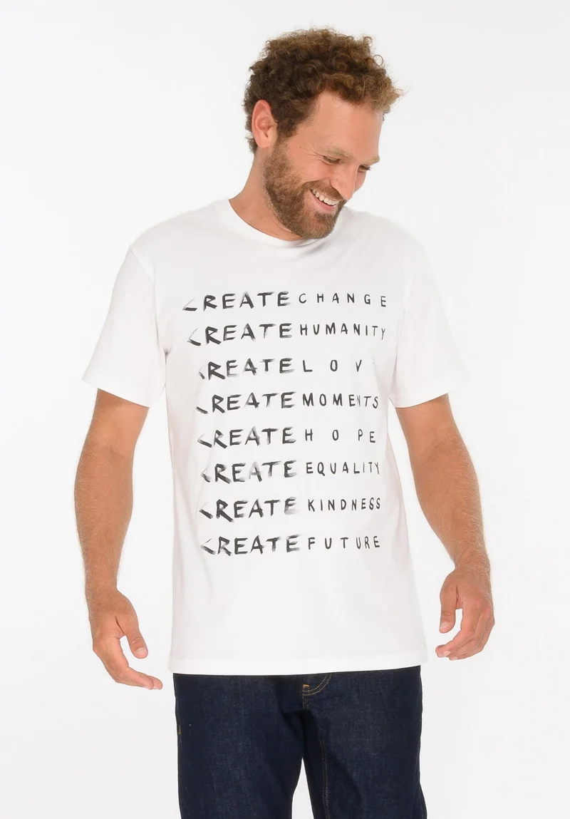 TT02 T-Shirt CREATE off white (GOTS)