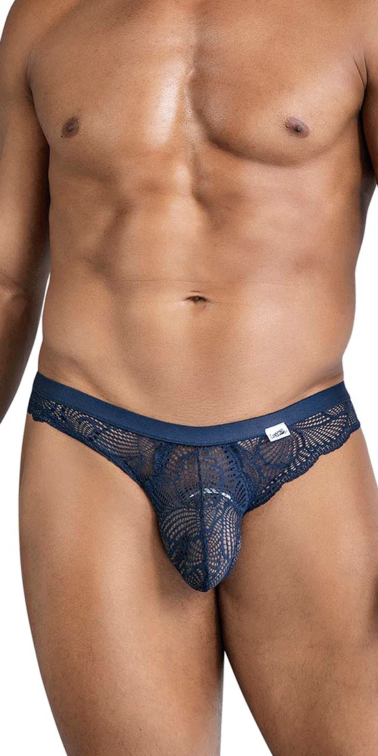 Candyman 99868 Lace Briefs Navy
