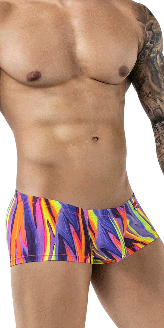 Pikante 1828 Abstract Trunks Purple