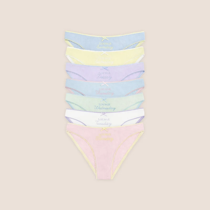 Days of the Week Briefs (7-Pack) - Multicolour Pastel