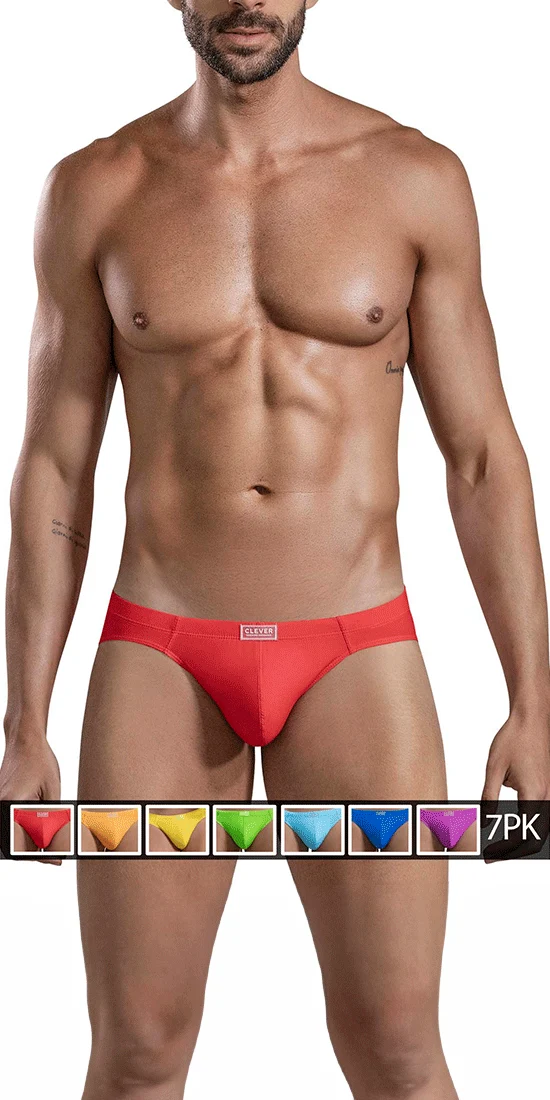 Clever 519967 7-Pack Briefs Multi-colored
