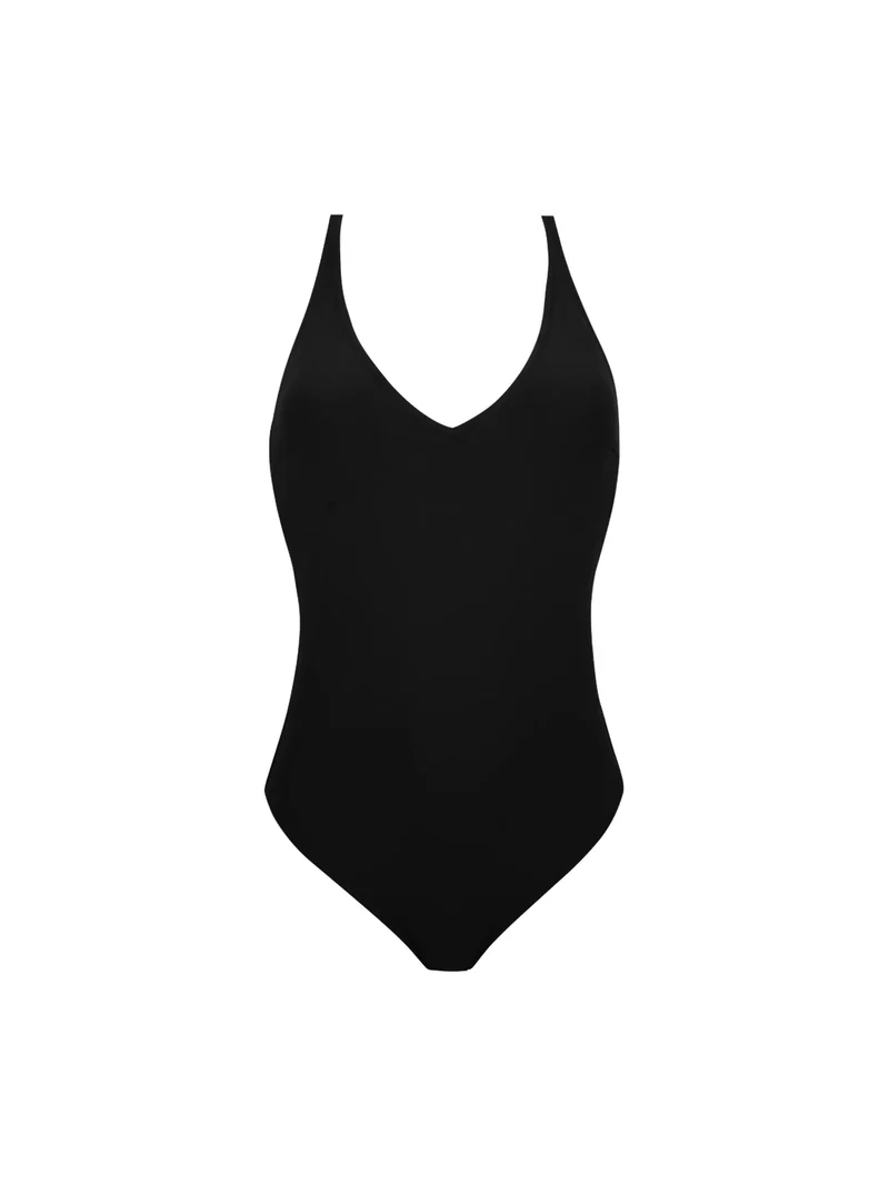 Antigel Swimwear von Lise Charmel – La Chiquissima Bügelloser Badeanzug Noir