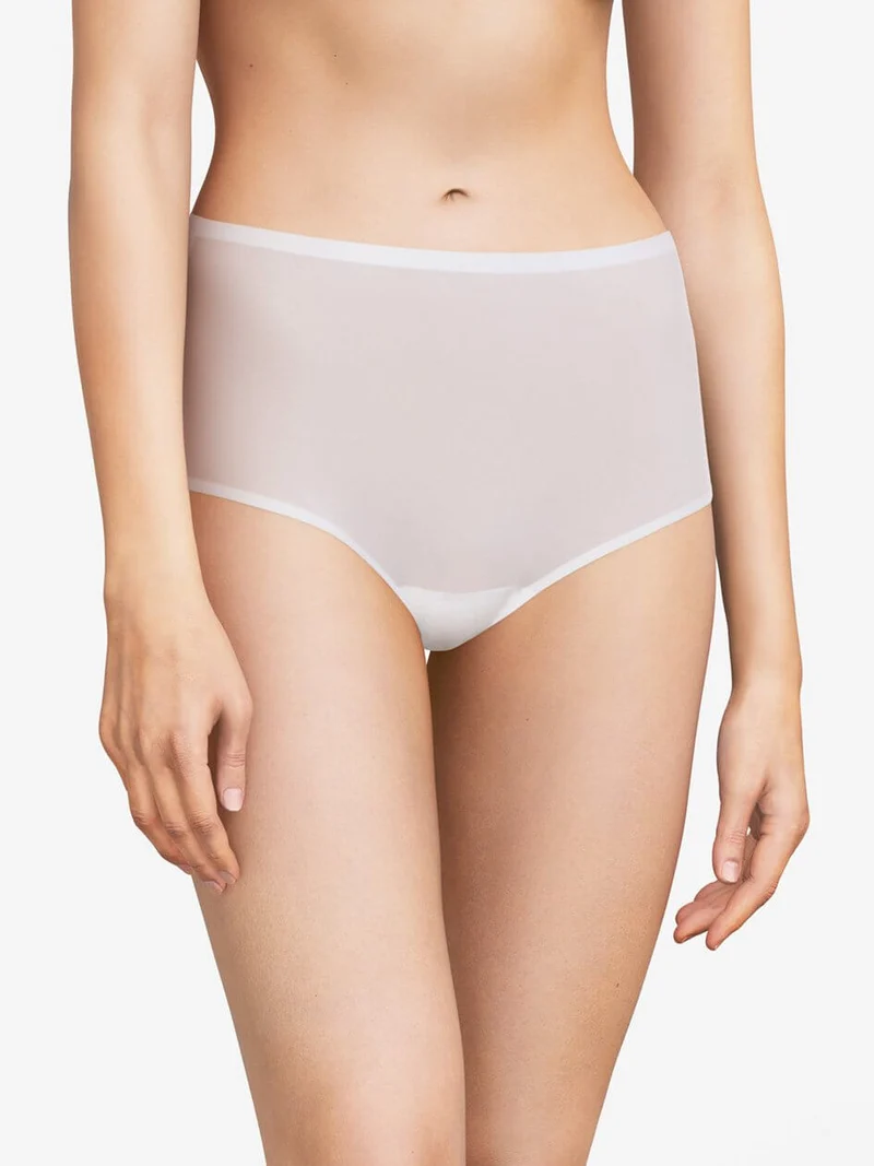 Chantelle - Softstretch-Slip mit hoher Taille und Print in Weiß
