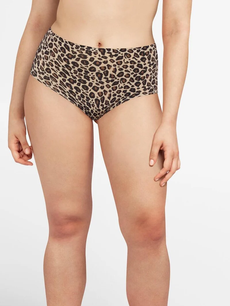 Chantelle - Softstretch-Slip mit hoher Taille und Print, Leopardenmuster