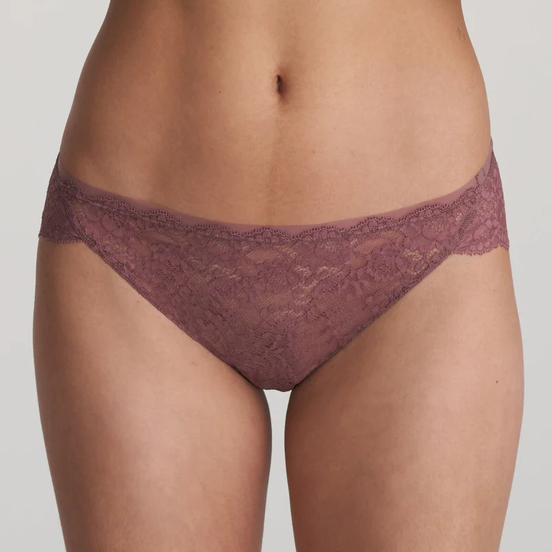 Marie Jo - Color Studio Lace Rio Slip Satin Taupe