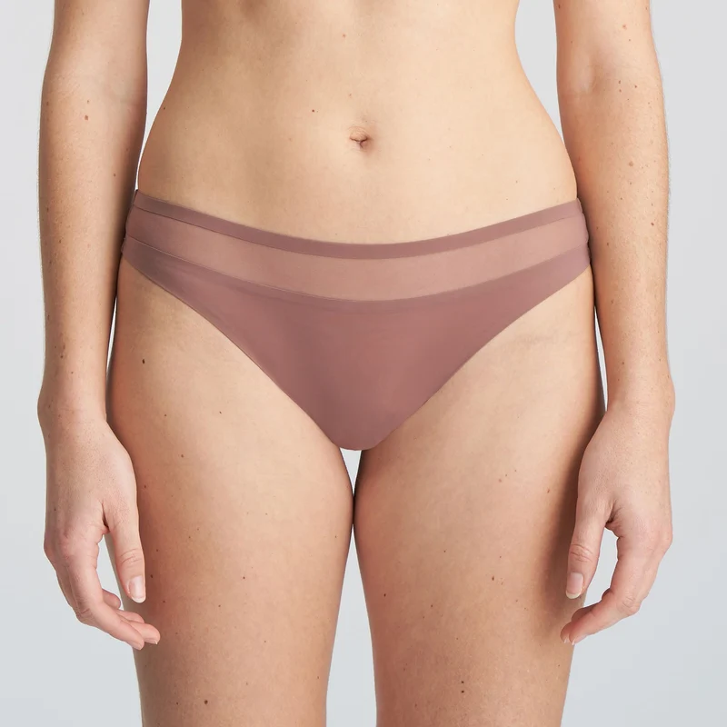 Marie Jo - Louie Tanga Satin Taupe