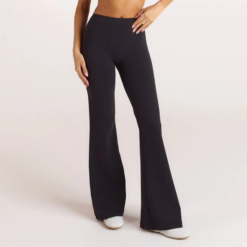 ContourSoft™ Flared Leggings - Black