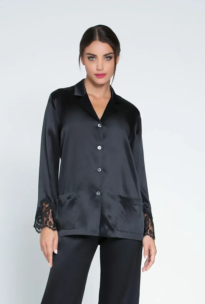 Lise Charmel - Splendeur Soie Pyjamajacke Noir