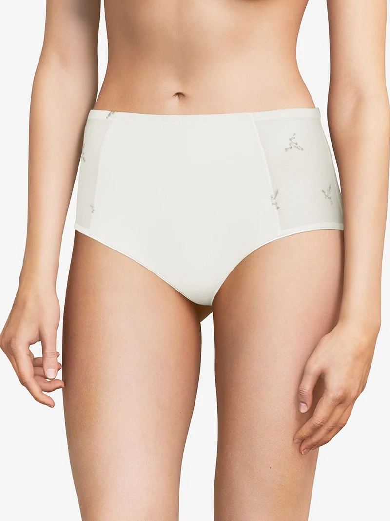 Chantelle – Every Curve High-Waist Support Full Brief Milk
