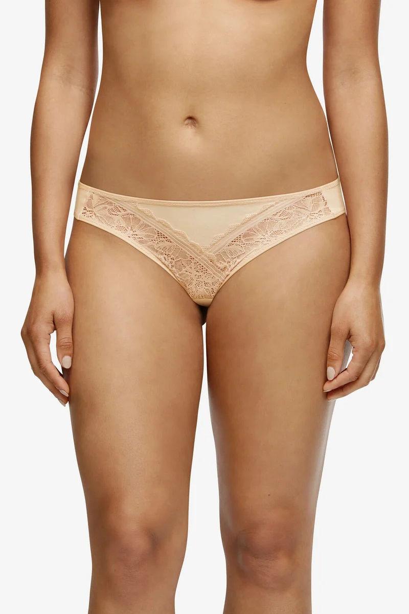 Chantelle Easyfeel - Floral Touch Evolutive Slip Golden Beige